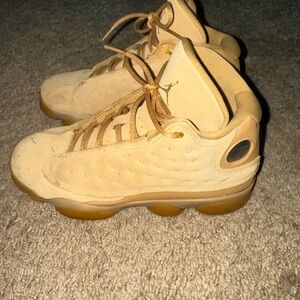 Jordan Kids Sneakers in Tan and Brown